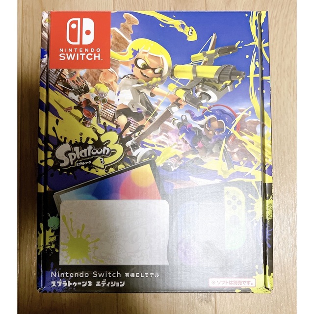 極美品】ニンテンドースイッチ 有機ELモデル スプラトゥーン3