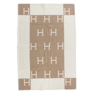 エルメス(Hermes)のHERMES エルメス 小物類（その他） - アイボリーxベージュ(総柄) 【古着】【中古】(その他)