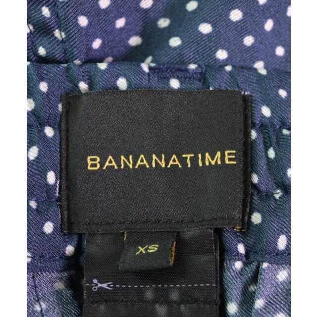 BANANATIME バナナタイム パンツ（その他） XS 紺x白(ドット) - その他