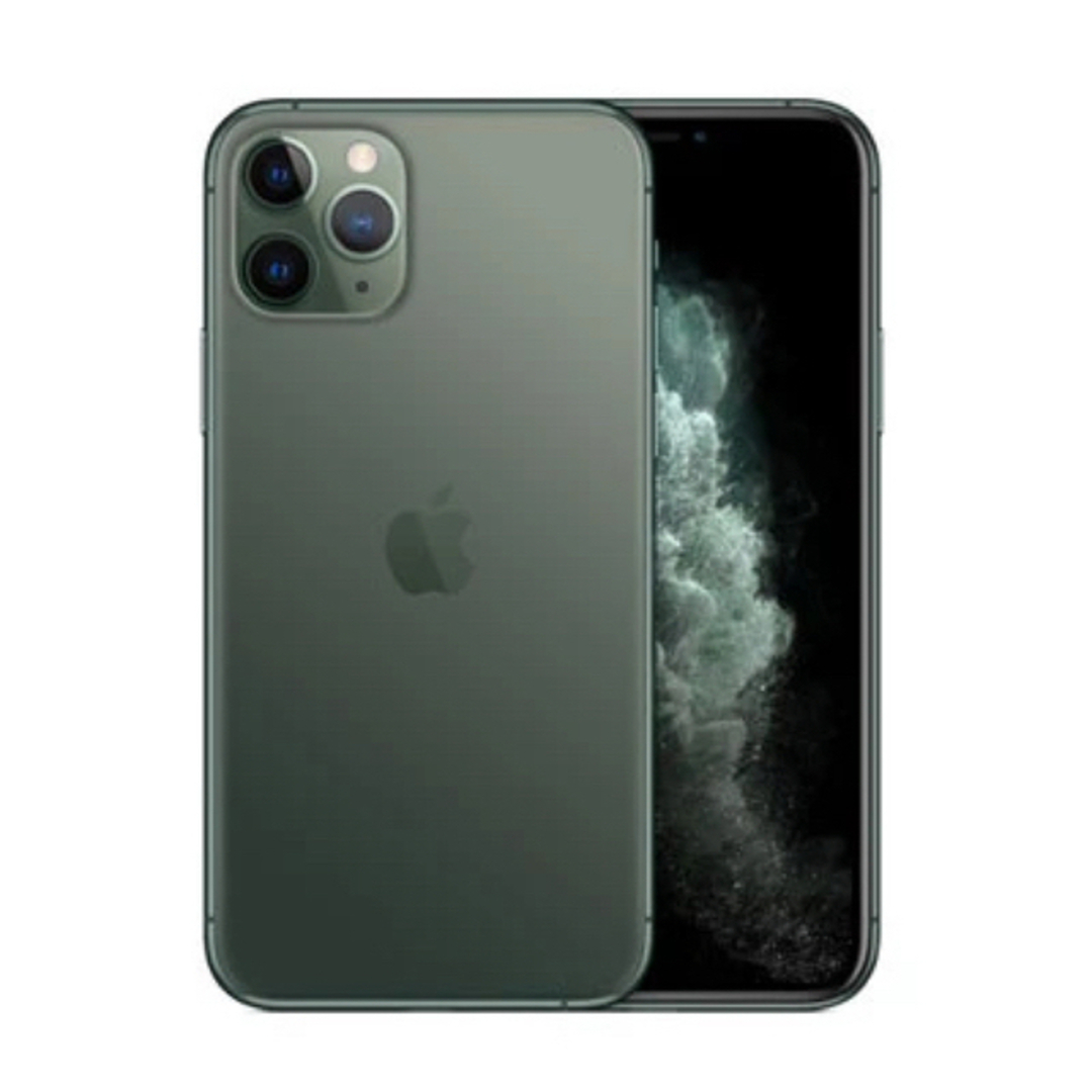 【箱付き】iPhone11 Pro 64GB SIMフリー ミッドナイトグリーンiPhone11pro