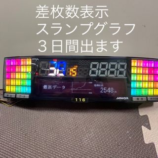 送料込みデータカウンターone Aミモザ差枚数表示スランプグラフ 送料込みデータカウンターone Aミモザ差枚数表示スランプグラフ