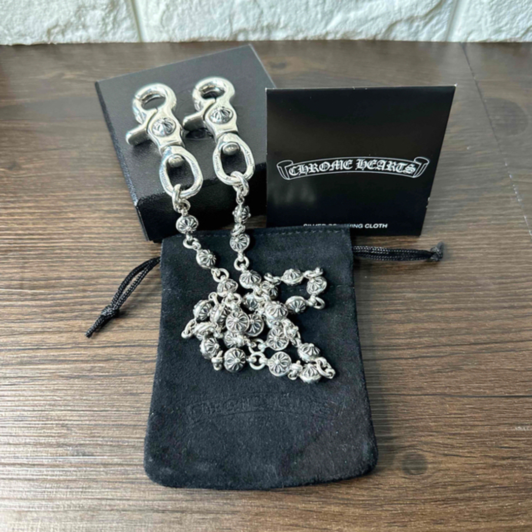 Chrome Hearts - □ クロムハーツ ロング ウォレットチェーン クロス