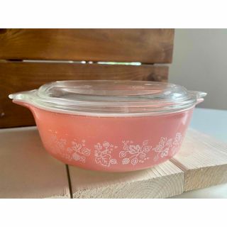 Pyrex - オールドパイレックス キャセロール グーズベリー 深型・浅型