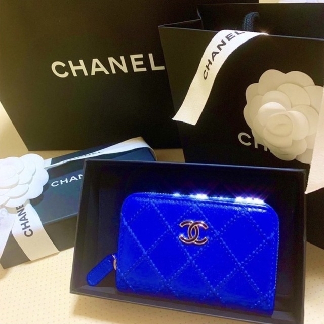 CHANEL シャネル コインケース マトラッセ 財布★