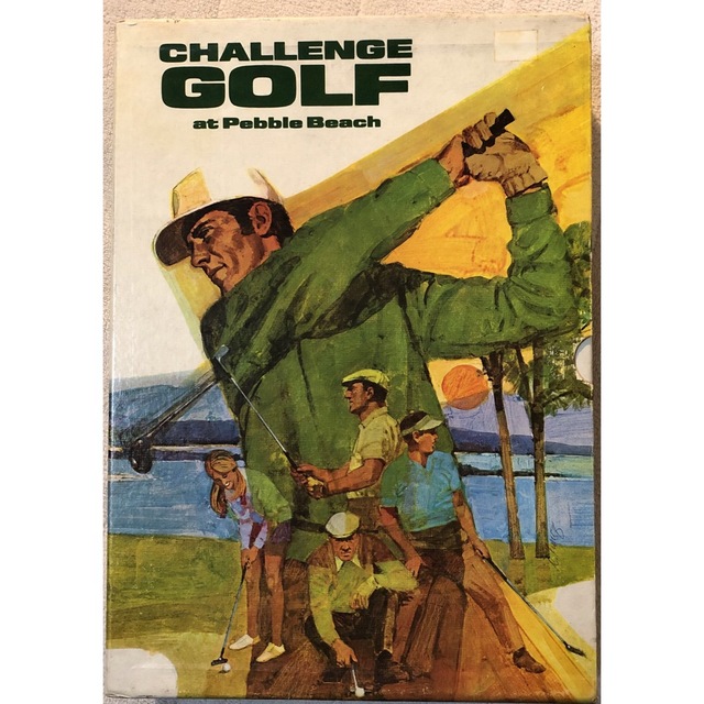 超希少　3M ブックシェルフゲーム 1972年-ペブルビーチでチャレンジゴルフ