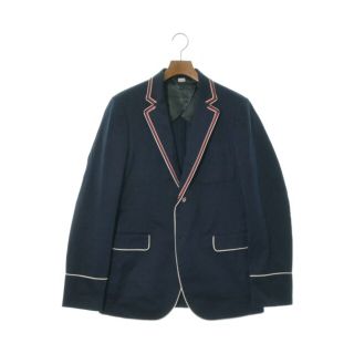 グッチ(Gucci)のGUCCI グッチ テーラードジャケット 48(L位) 紺 【古着】【中古】(テーラードジャケット)