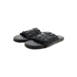 ボッテガヴェネタ(Bottega Veneta)のBOTTEGA VENETA サンダル EU41(26cm位) 黒 【古着】【中古】(サンダル)