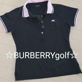 バーバリー(BURBERRY)の美品★BURBERRYgolf★Ladiesポロシャツ(ウエア)