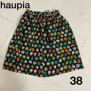 ハウピア(haupia)のhaupia ハウピア　花柄プリントスカート(ひざ丈スカート)