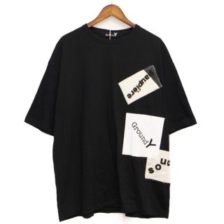 ヨウジヤマモト(Yohji Yamamoto)のYohji Yamamoto    GROUND Y パッチワークTシャツ(Tシャツ/カットソー(半袖/袖なし))