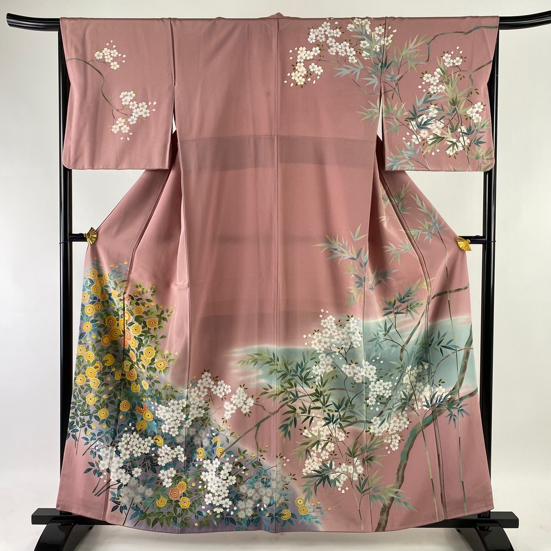 訪問着 逸品 身丈161cm 裄丈67cm 正絹-