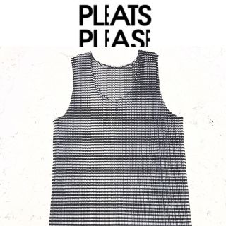 プリーツプリーズイッセイミヤケ(PLEATS PLEASE ISSEY MIYAKE)のプリーツプリーズイッセイミヤケ　ノースリーブカットソー(カットソー(半袖/袖なし))