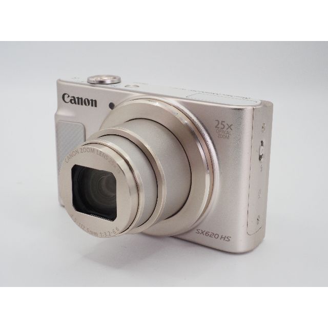 Canon(キヤノン)の■良品■ キャノン PowerShot SX620 HS （ホワイト）♯0338 スマホ/家電/カメラのカメラ(コンパクトデジタルカメラ)の商品写真