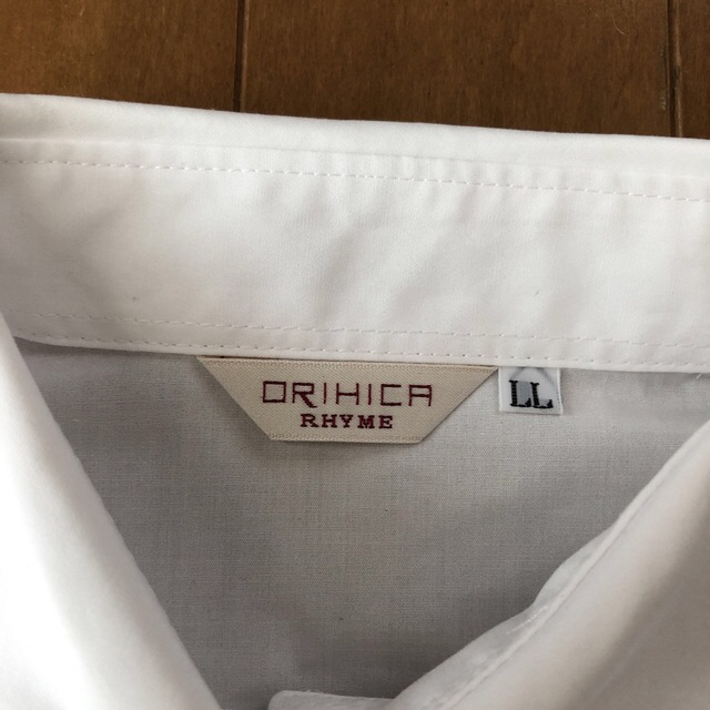 ORIHICA(オリヒカ)の就活　ブラウス　レディース　ホワイト　ORIHICA  半袖 レディースのトップス(シャツ/ブラウス(半袖/袖なし))の商品写真