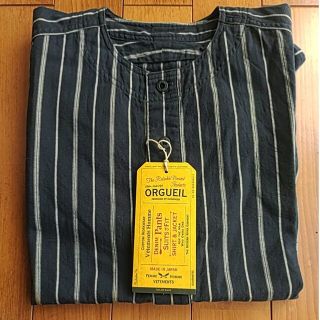 ステュディオダルチザン(STUDIO D'ARTISAN)のOrgueil ベースボールシャツ　OR-5077 36　オルゲイユ 日本製(シャツ)