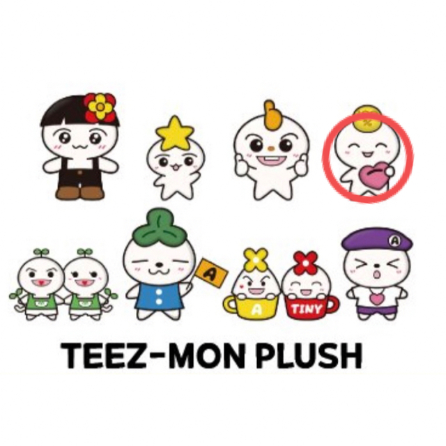 TEEZ-MON pop-up store ATEEZ ぬいぐるみ plush
