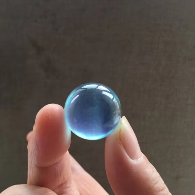 天然】アクアマリン 丸玉 21.2mm-