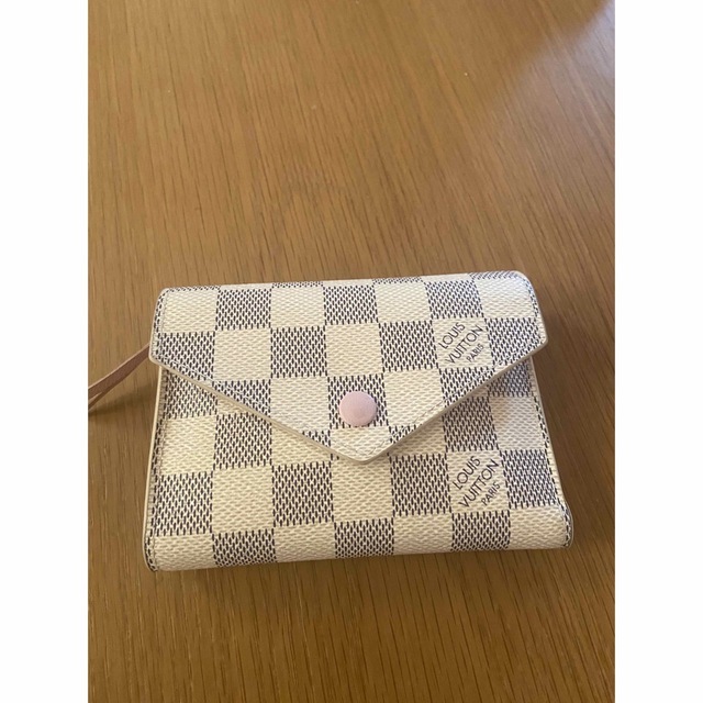 美品！LOUIS VUITTON ダミエ　三つ折り財布　ルイヴィトン