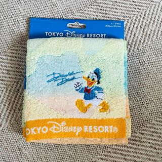 ディズニー(Disney)のディズニー　ドナルド　ハンドタオル(タオル)