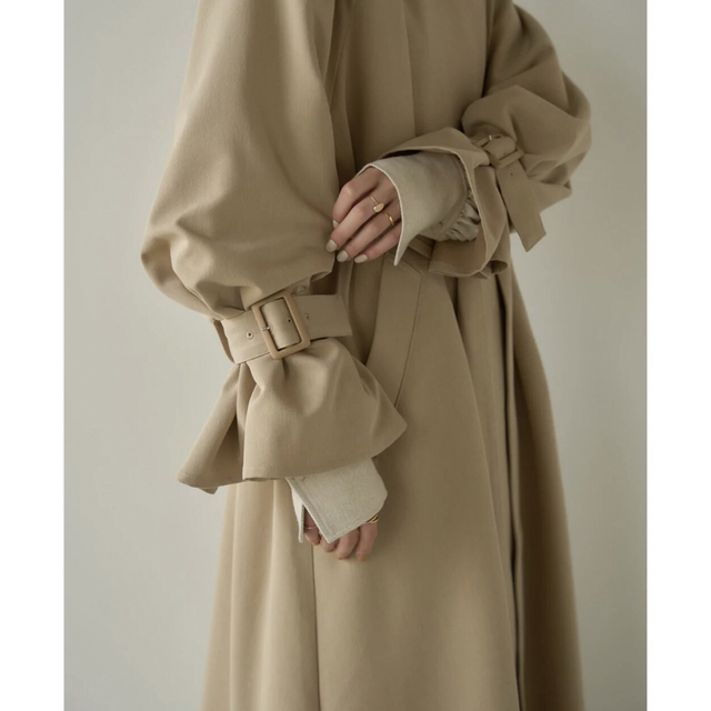 新品eaphi / multi way volume trench coat M