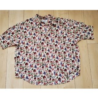 ブラウニー(BROWNY)のBROWNY　　花柄　半袖シャツ　フリーサイズ(Tシャツ(半袖/袖なし))