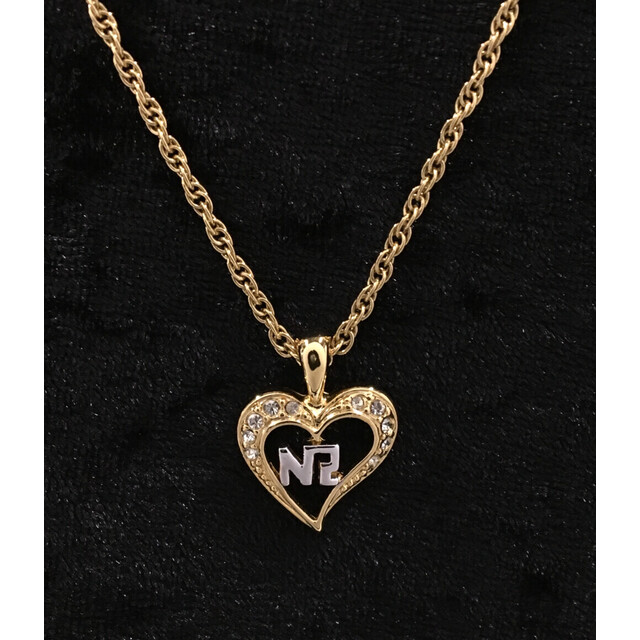 NINA RICCI - 美品 ニナリッチ ネックレス ロゴ ハートモチーフ