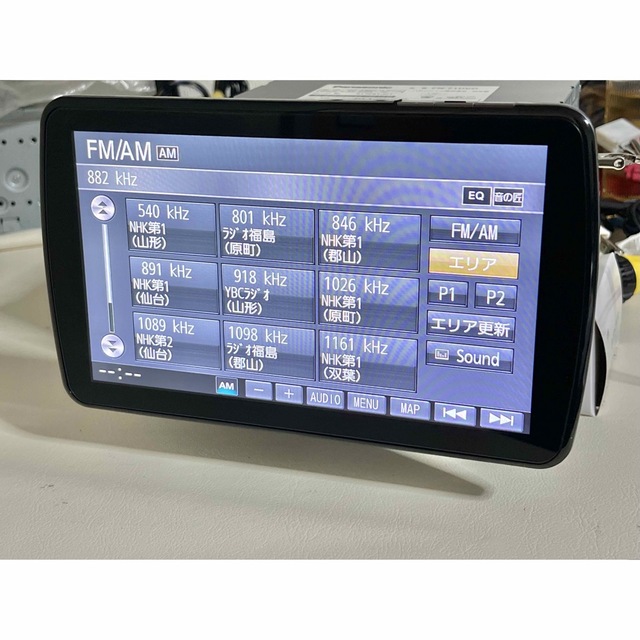 パナソニック製ナビ 9インチ ストラーダ CN-F1DVD カーナビ