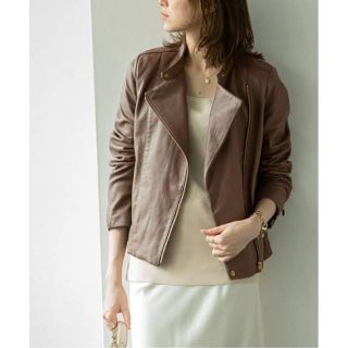 Noble - 美品 NOBLE ノーブル ソフトラムレザー ライダースジャケット