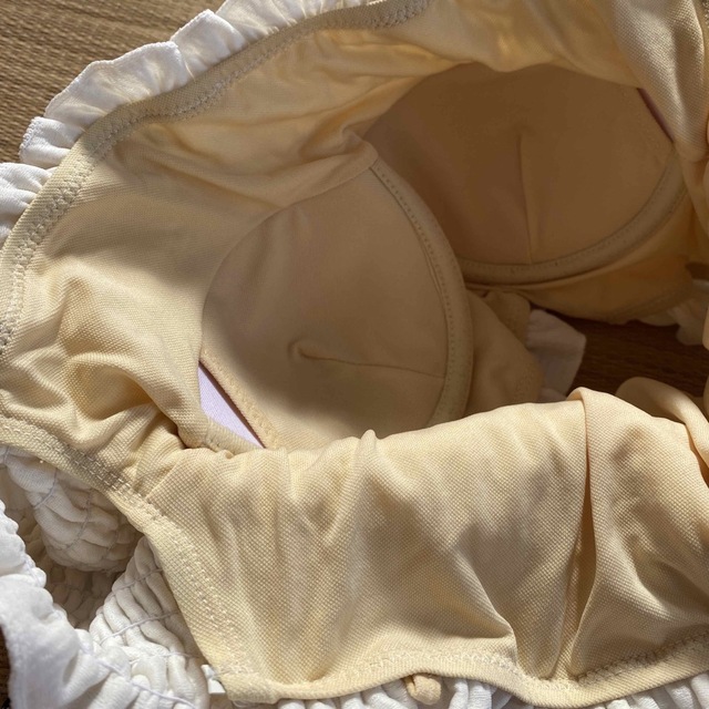 パイナップル オフショルダー ビキニ レディースの水着/浴衣(水着)の商品写真