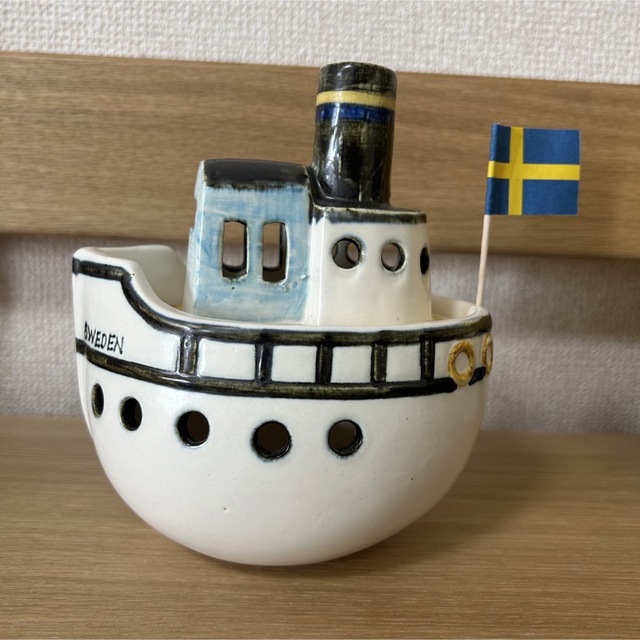 グスタフスベリ リサラーソン ボート 蒸気船 プルーパイロットハウス