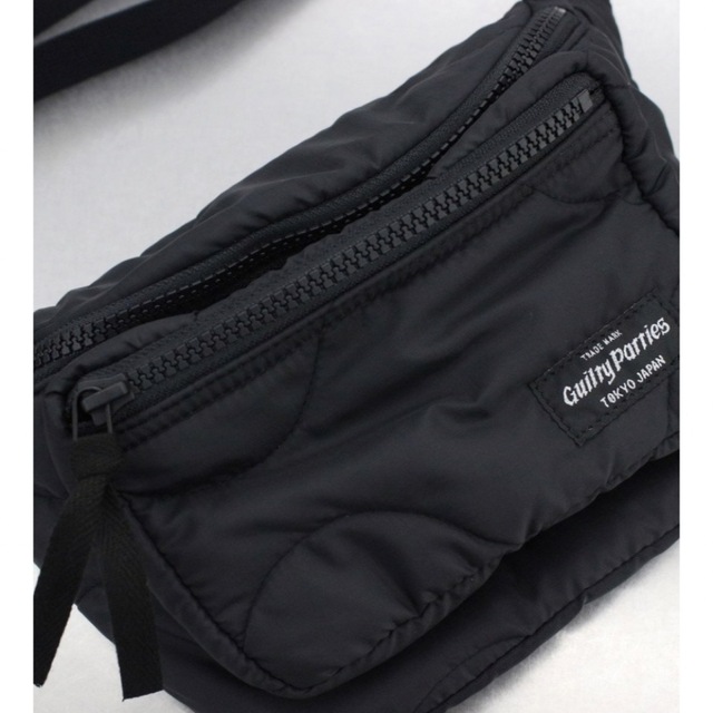 WACKO MARIA SPEAK EASY FANNY PACK BLACK