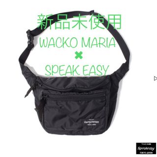 ワコマリア(WACKO MARIA)のWACKO MARIA SPEAK EASY FANNY PACK BLACK(ウエストポーチ)