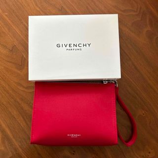 ジバンシィ(GIVENCHY)の★GIVENCHY★ ノベルティ赤ポーチ(ポーチ)