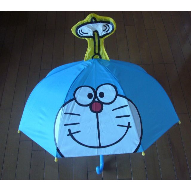 ●子供用耳付き傘・クレヨンしんちゃん・雨の日が楽しそう・新品・未使用品●