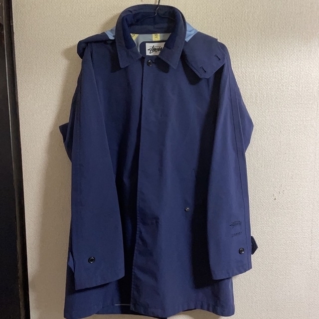 ★値下げ中★STUSSY　GORE-TEX　ステンカラーコート　XLvintage