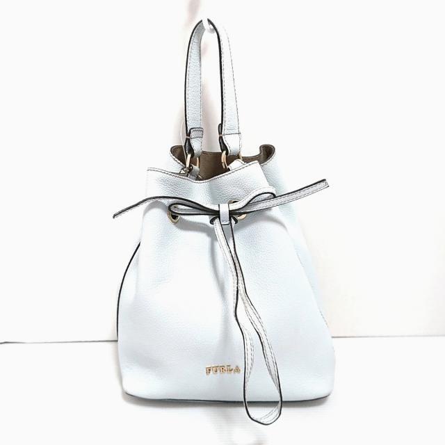 フルラ FURLA コスタンザ レザー巾着型バンドバッグ