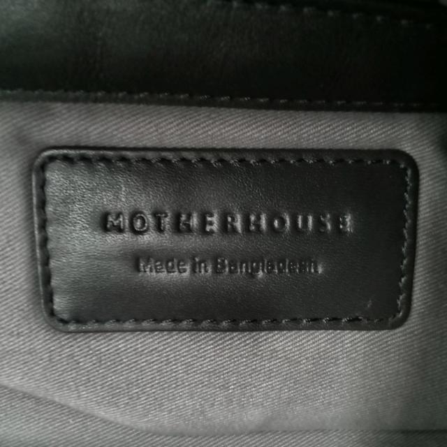 MOTHERHOUSE(マザーハウス)のマザーハウス ショルダーバッグ - 黒 2WAY レディースのバッグ(ショルダーバッグ)の商品写真