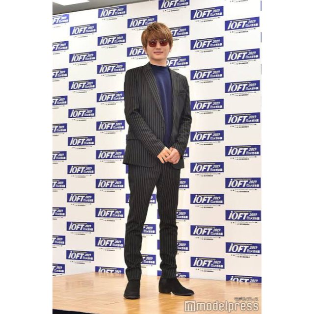 Nissy 西島隆弘 着用 ストライプスーツ セットアップ メンズの通販 by
