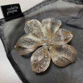 未使用！銀座百貨店購入！コレットマルーフ　colette malouf バレッタ