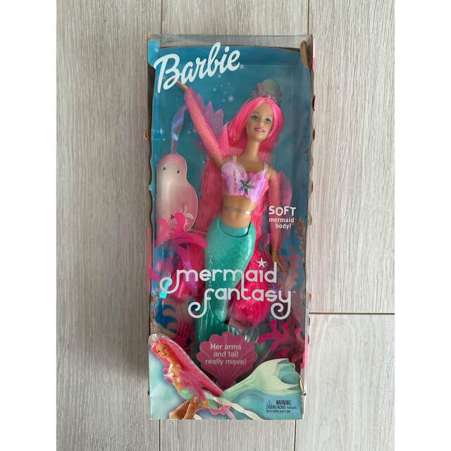 Barbie(バービー)のバービーBarbieマーメイド　ナイルパーチ　マイリトルポニー ゆめかわピンク キッズ/ベビー/マタニティのおもちゃ(ぬいぐるみ/人形)の商品写真