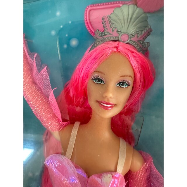 Barbie(バービー)のバービーBarbieマーメイド　ナイルパーチ　マイリトルポニー ゆめかわピンク キッズ/ベビー/マタニティのおもちゃ(ぬいぐるみ/人形)の商品写真