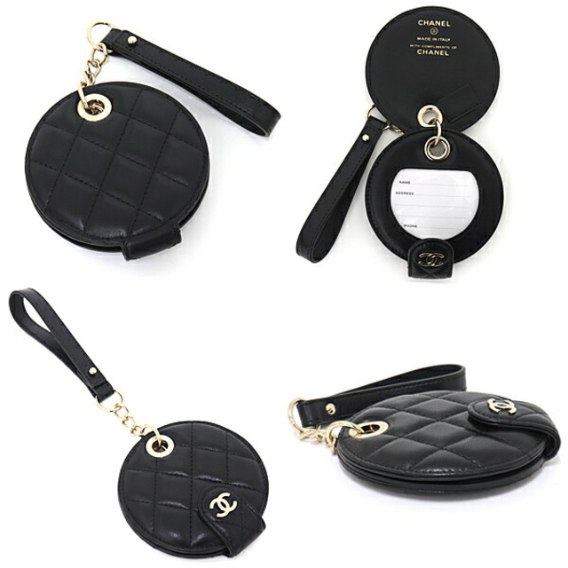 CHANEL - CHANEL シャネル ラウンド型 ネームタグ ネームホルダー