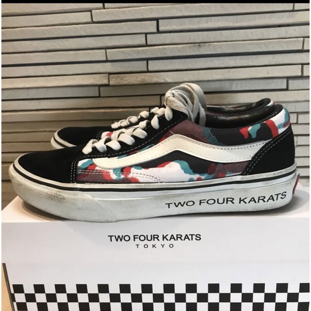 VANS オールドスクール 24KARATS 24cm EXILE AKIRA