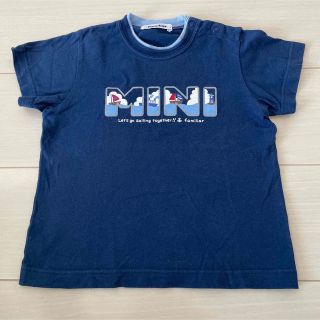 ファミリア(familiar)のファミリア  familiar 半袖　Tシャツ　ネイビー　紺　110 100(Tシャツ/カットソー)