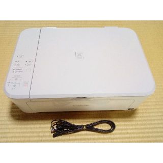 キヤノン(Canon)の給紙ロール新品交換済　廃インク整備/リセット済 Canon MG3630 WH(PC周辺機器)