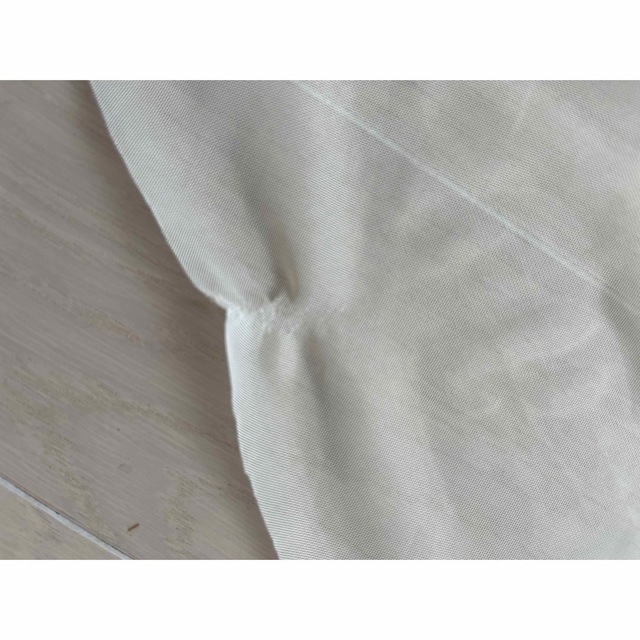 シフォンチュール　クリーム色　120巾160㎝ ハンドメイドの素材/材料(生地/糸)の商品写真