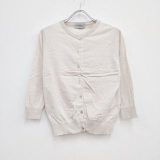 ジョンスメドレー(JOHN SMEDLEY)のJOHN SMEDLEY コットン サイズS カーディガン ベージュ レディース ジョンスメドレー【中古】3-0421M♪(カーディガン)