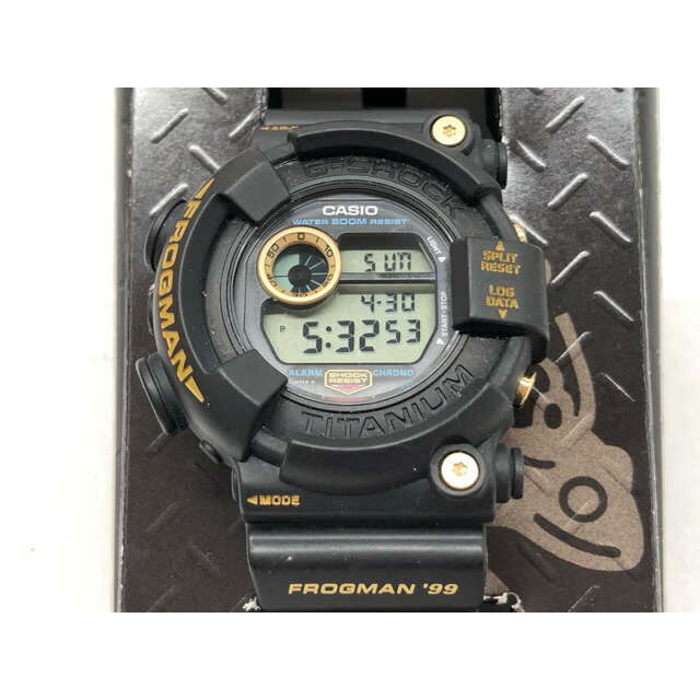 CASIO(カシオ) G-SHOCK FROGMAN フロッグマン 99 黒蛙 腕時計 / DW-8200BU-9T 【007】