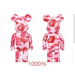 アベイシングエイプ(A BATHING APE)のBE@RBRICK ABC CAMO 1000% PINK BAPE(その他)