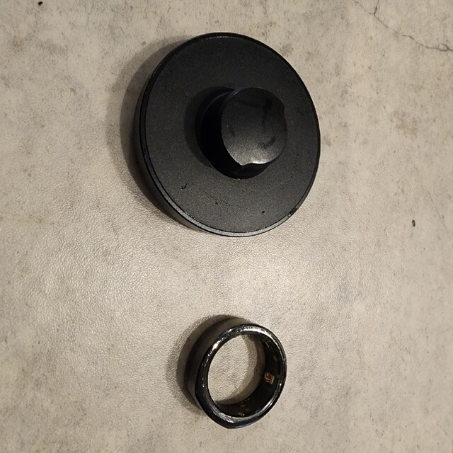 OURA RING HERITAGE - BLACK US9